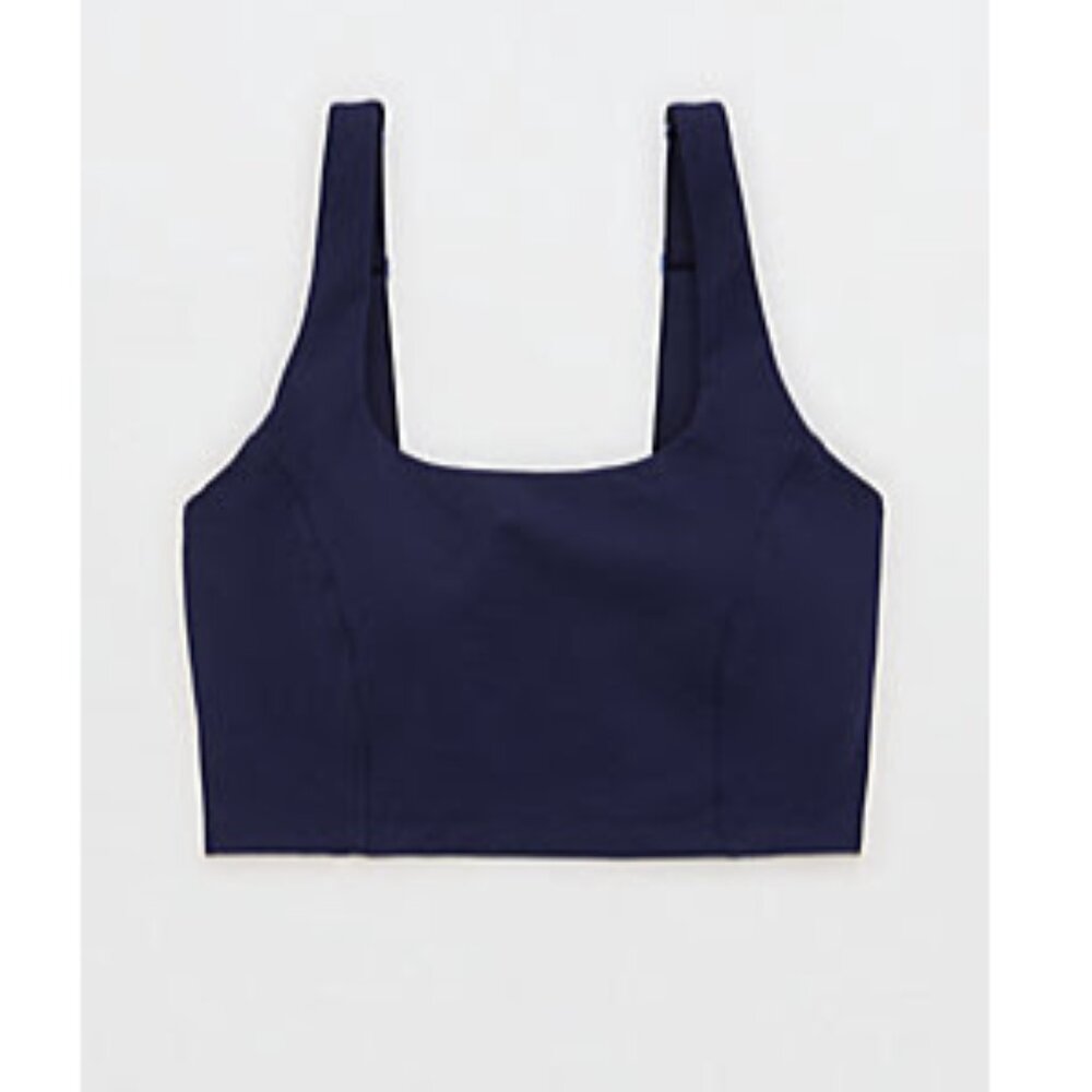 Aerie Offline square neck longline sports bra sz XL